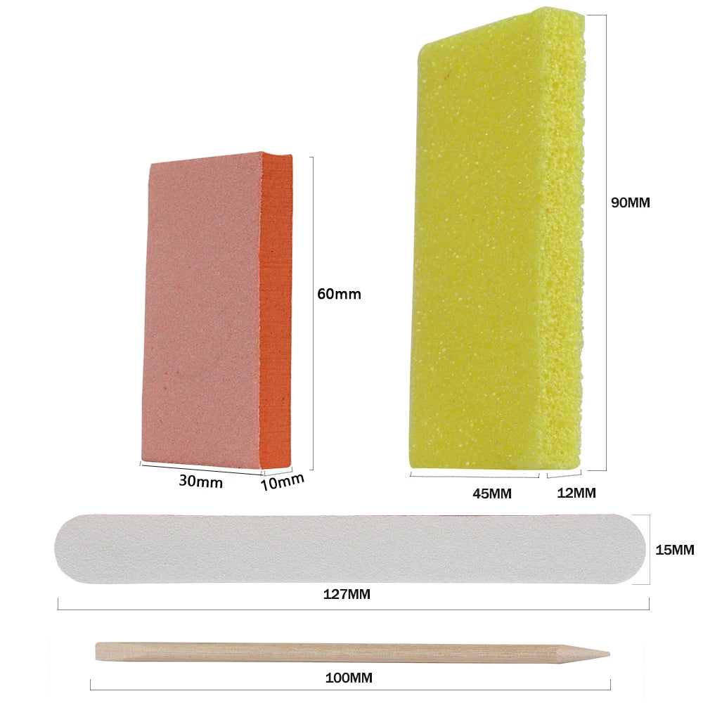 Maryton Disposable Pedicure Kits With Nail Files And Buffers