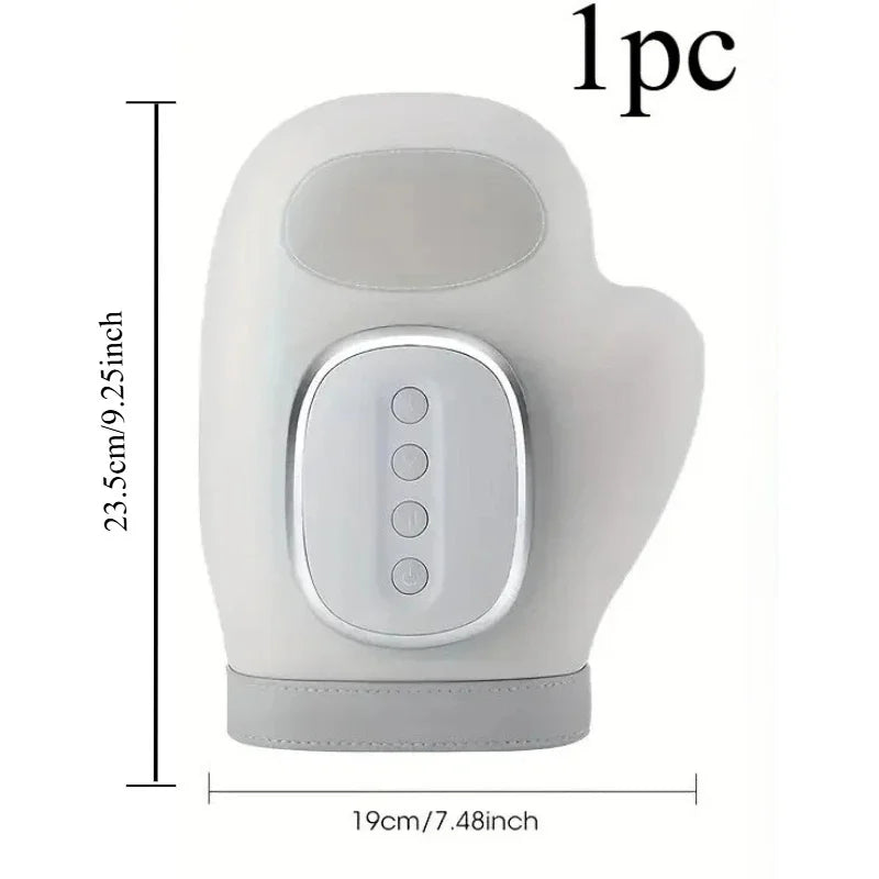 Electric Hand and Wrist Massager With Heat and Compression Relief