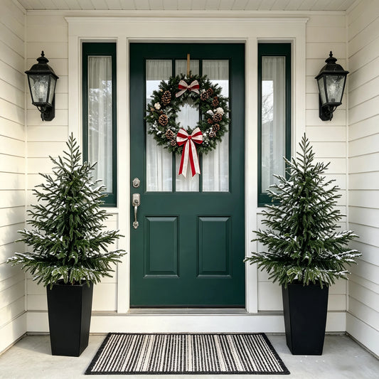 Olitree Artificial Norfolk Pine Trees With Planters For Home Decor