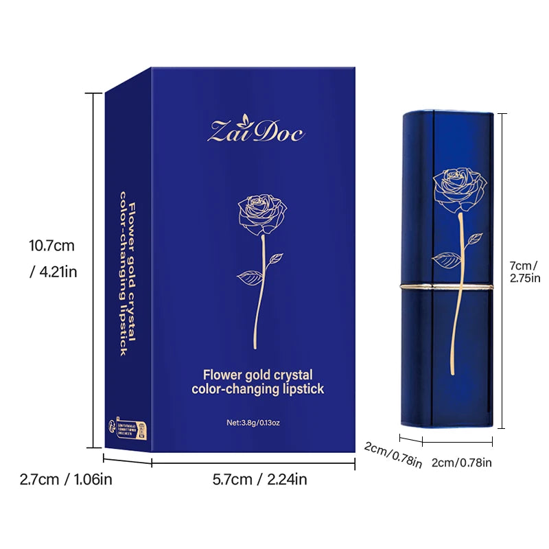 ZaiDoc Flower Jelly Crystal Lipstick and Moisturizing Fruit Lip Balm