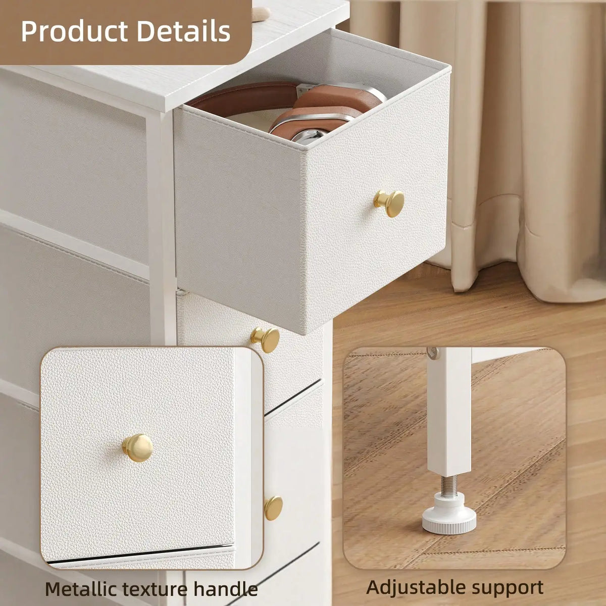 Four Drawer Bathroom Storage Organizer Cabinet For Laundry Rooms