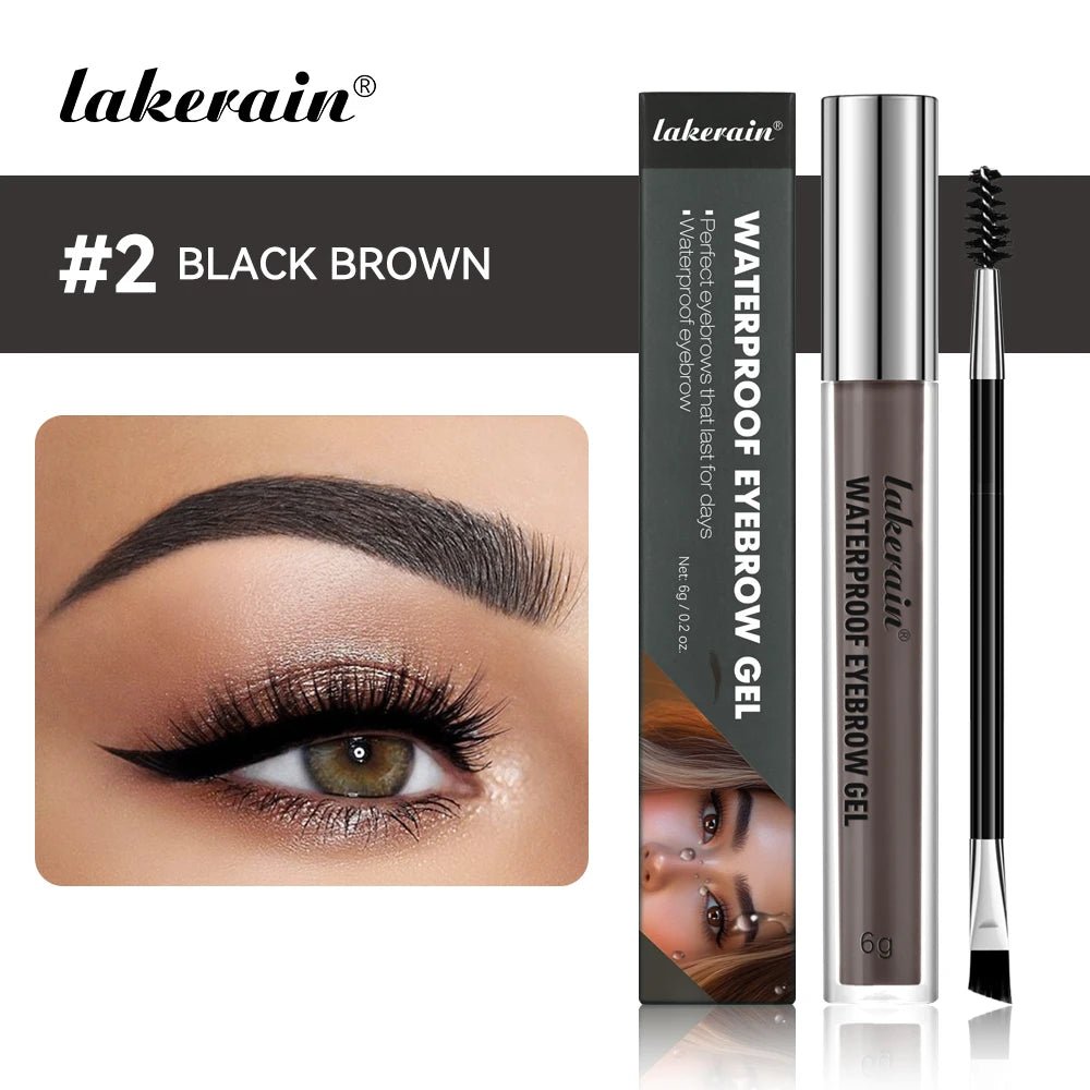 Lakerain Waterproof Long Lasting Eyebrow Gel With Natural Finish