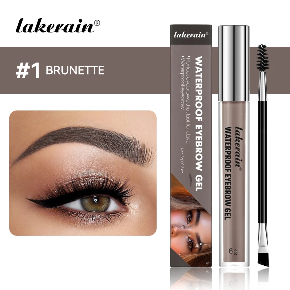 Lakerain Waterproof Long Lasting Eyebrow Gel With Natural Finish