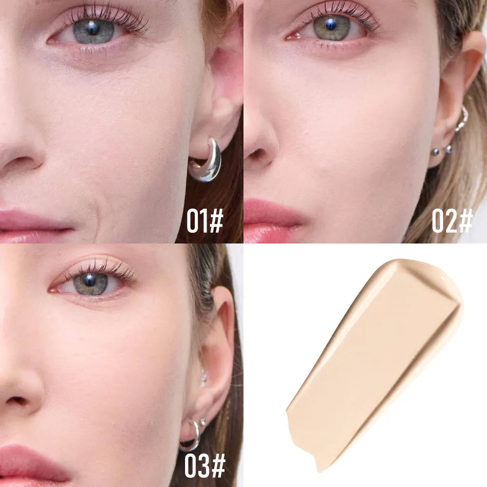 Waterproof Hydrating Liquid Foundation With SPF 50 For Smooth Coverage
