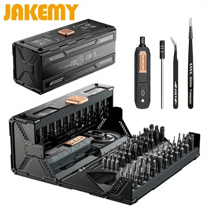 180 in 1 Precision Manual  Multifunctional Screwdriver Set Magnetic Phillips Bits Mobile iPhone & PC & Glasses Repair Tool Gift