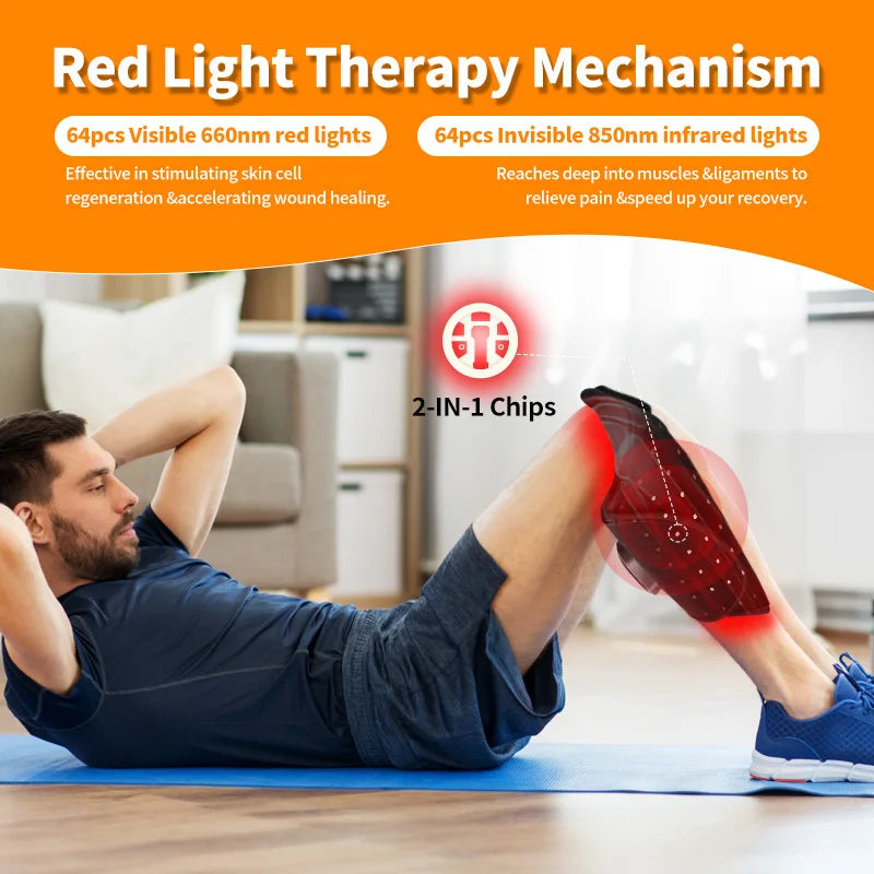 Jitesy Red Light Therapy Belt for Body Pain Relief