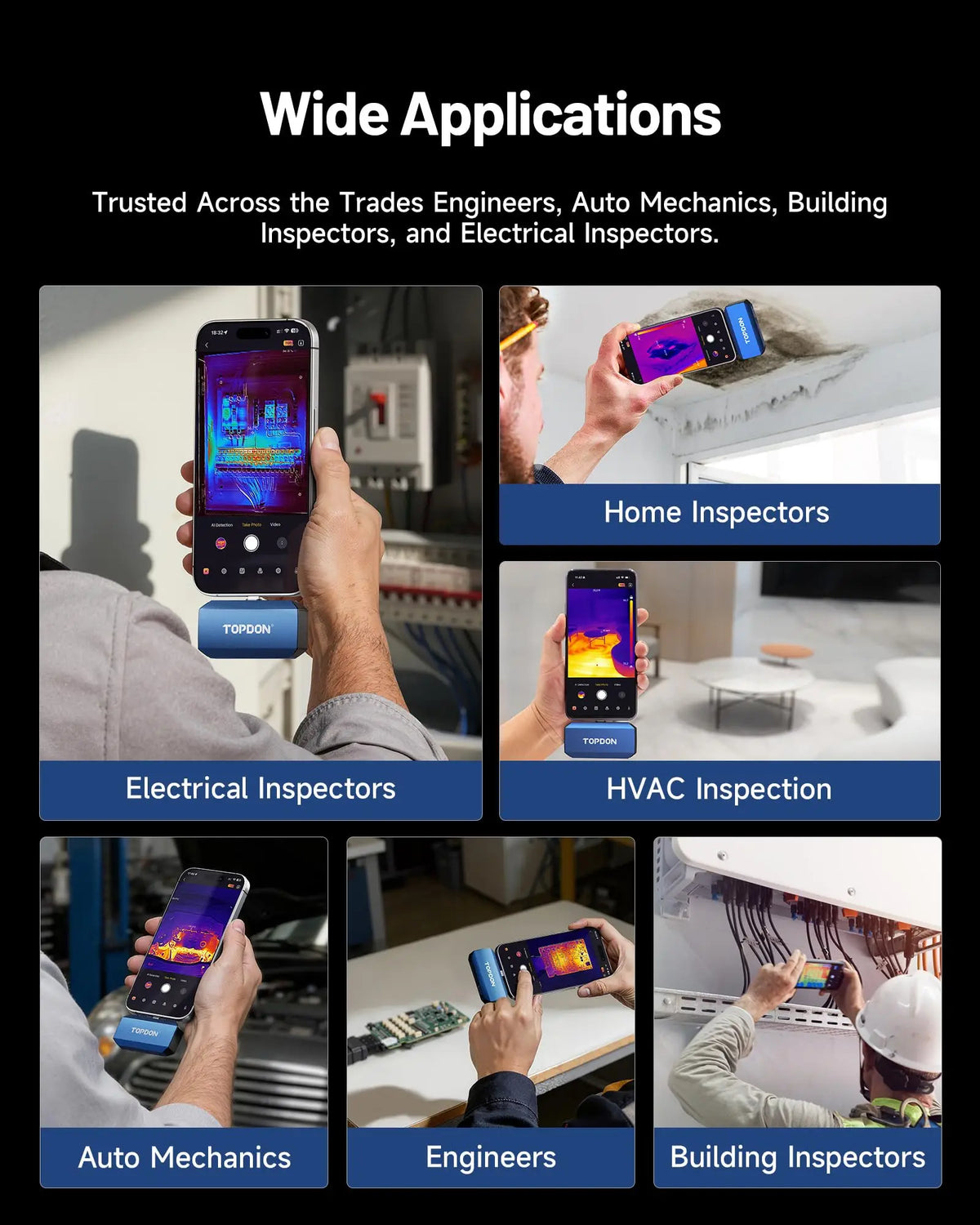 TOPDON TC001 Max Dual Lens Thermal Imager for Mobile Devices