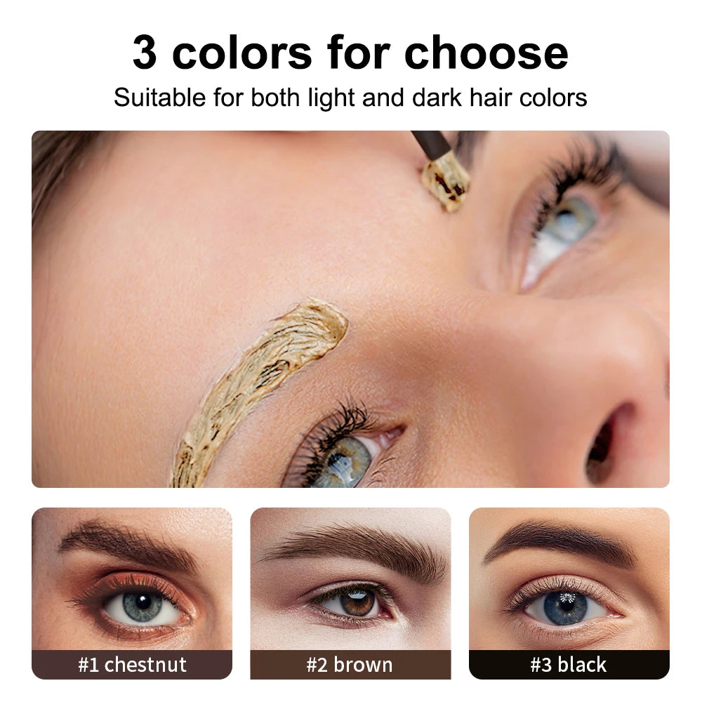 Lakerain Eyelash And Brow Tint Kit For Semi Permanent Results
