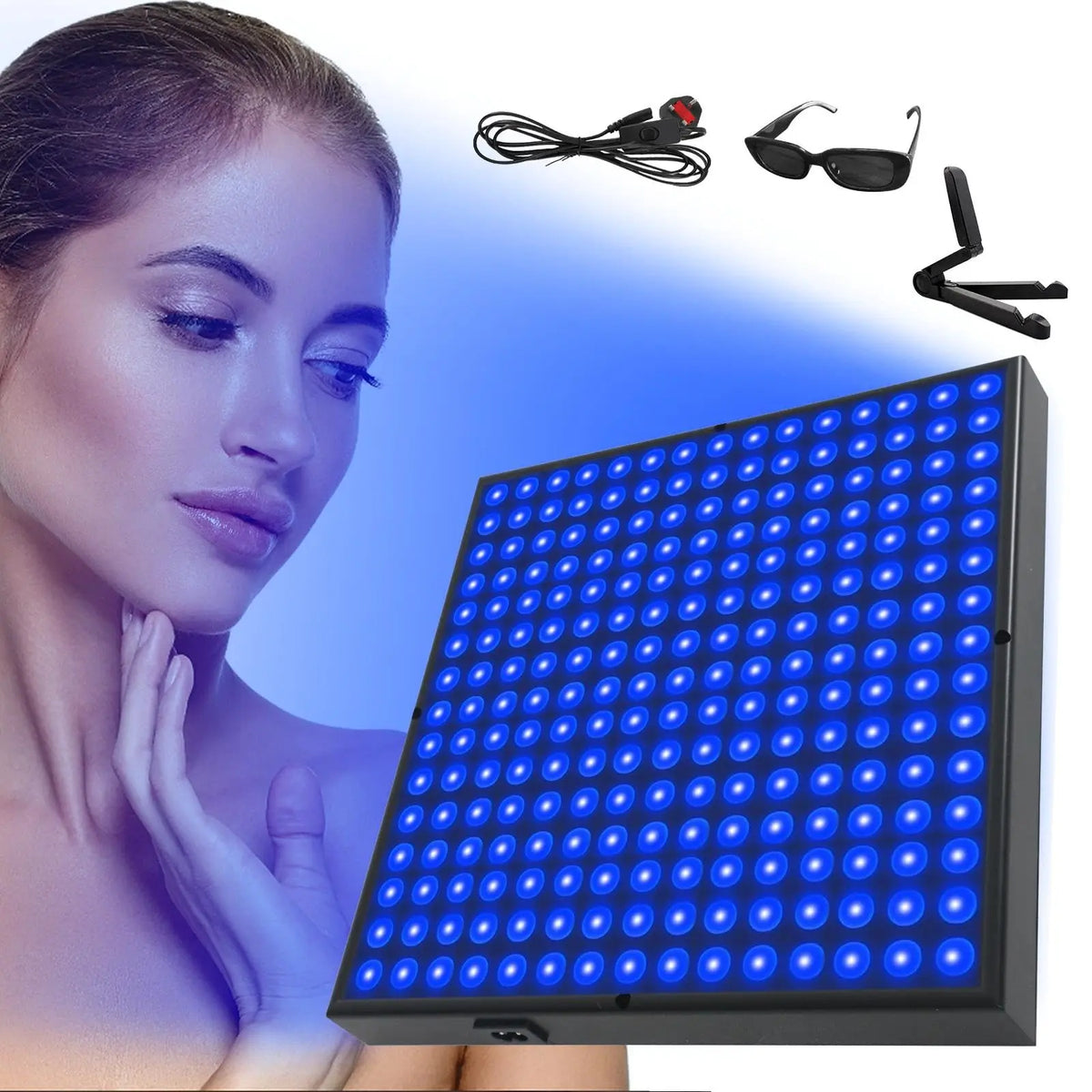 Jitesy LED Facial Tanning Lamp for Home Solarium Beauty Care