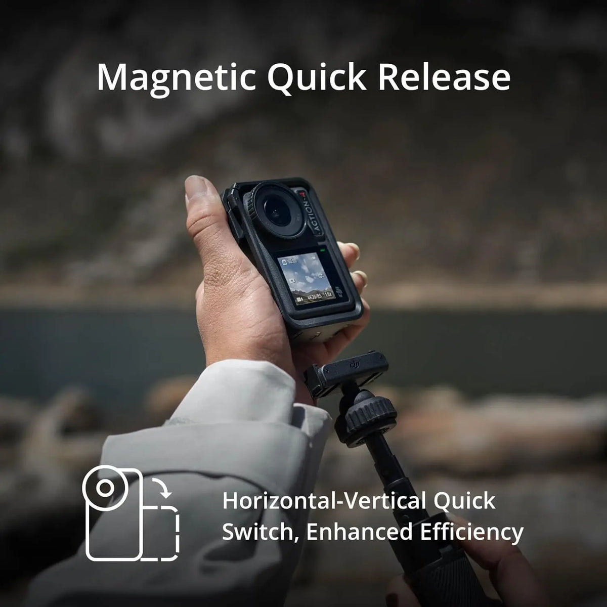 DJI Osmo Action 4 Used Waterproof 4K Action Camera