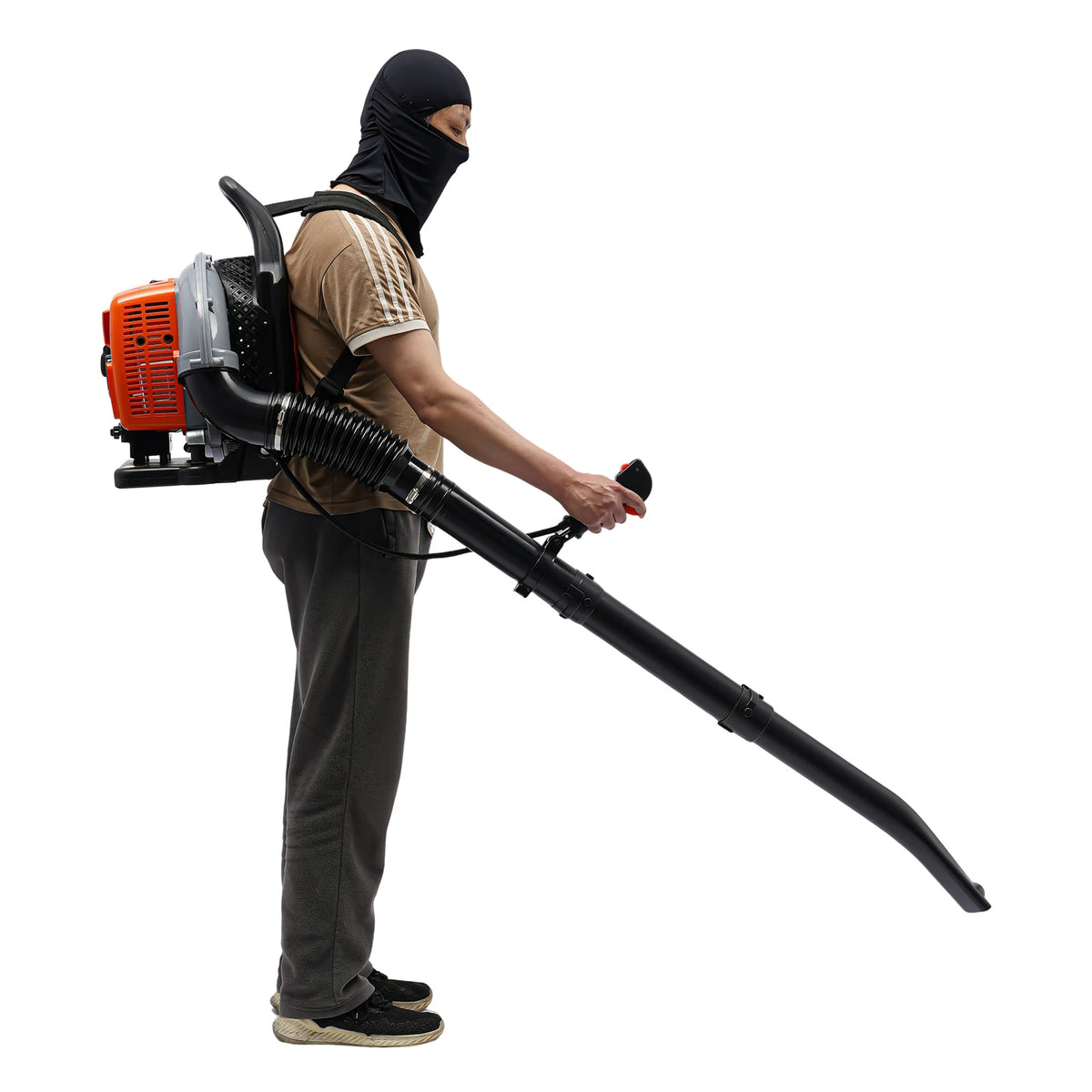 Bymaocar Backpack Gas Leaf Blower for Yard and Snow Cleaning