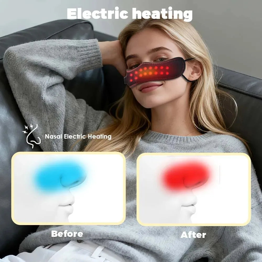 Jitesy Infrared Light Therapy Nose Device for Nasal Congestion Relief