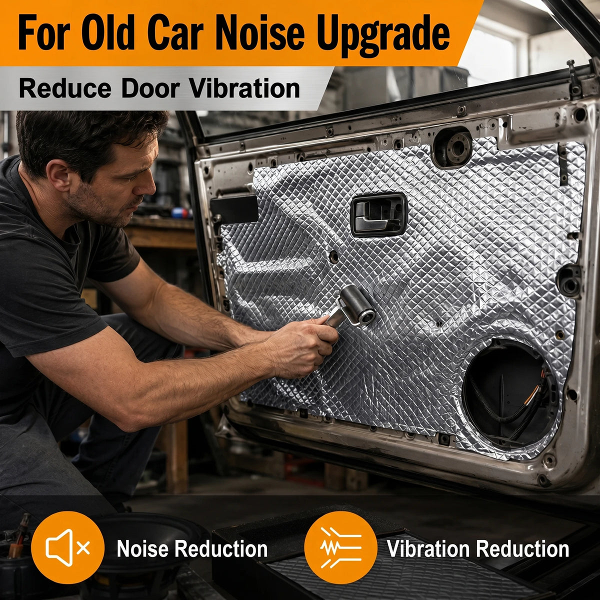 Automotive Butyl Sound Deadening Mat for Vehicle Noise Reduction