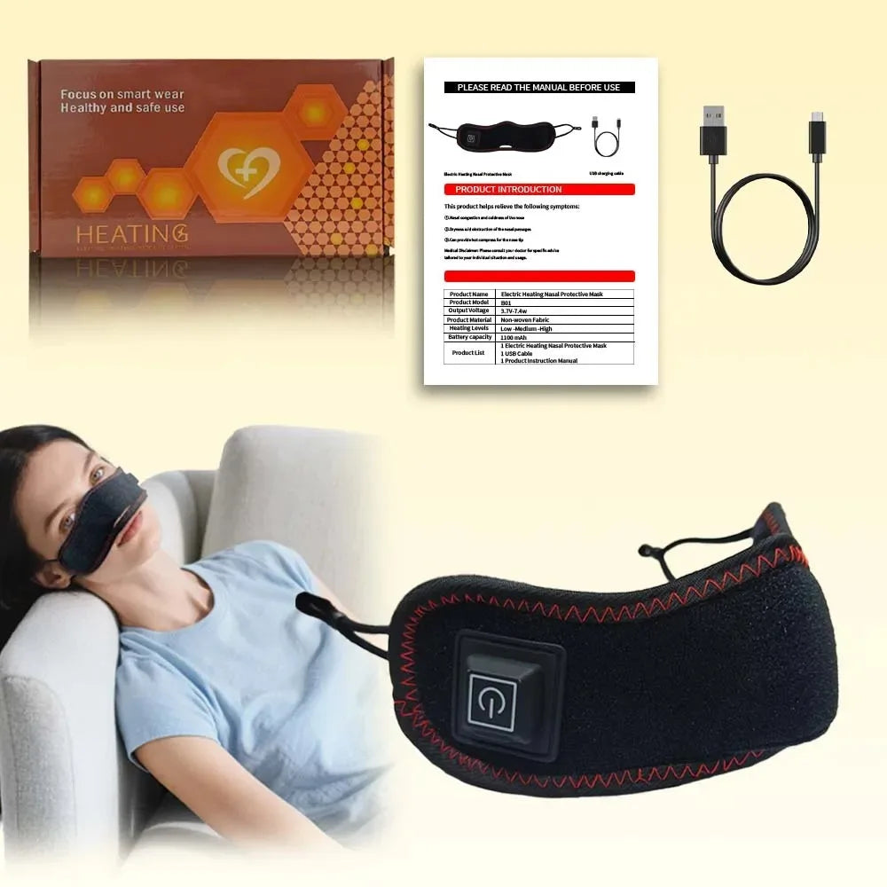 Jitesy Infrared Light Therapy Nose Device for Nasal Congestion Relief