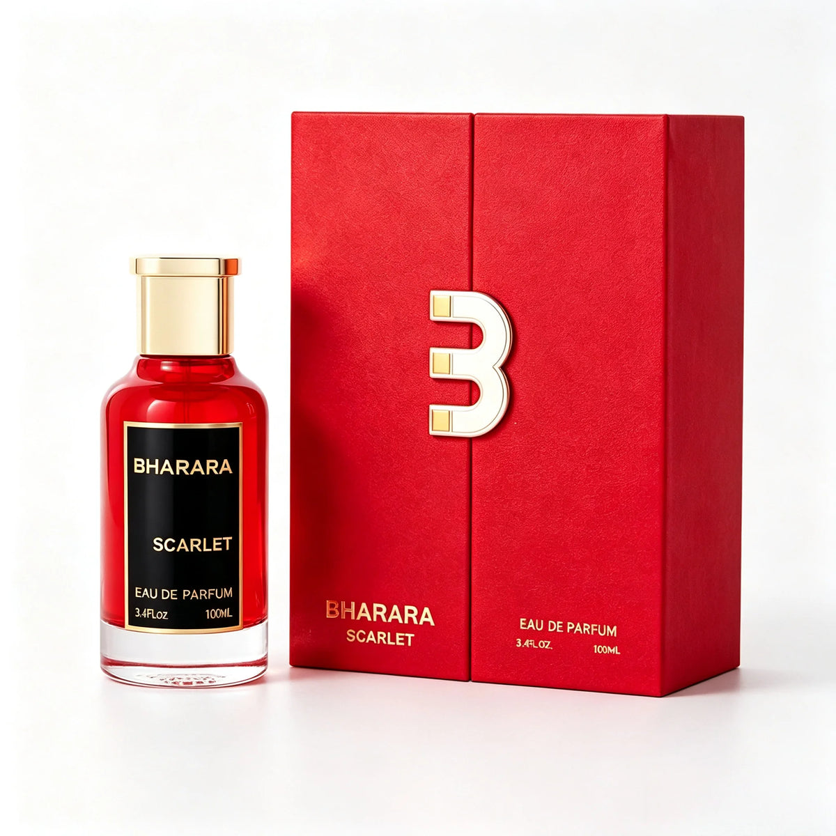 Bharara Scarlet Unisex Eau De Parfum Spray Alcohol Free Fragrance