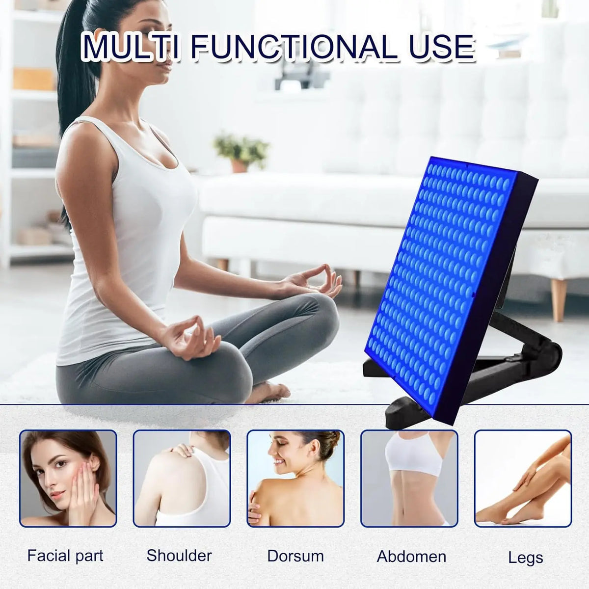 Jitesy LED Facial Tanning Lamp for Home Solarium Beauty Care